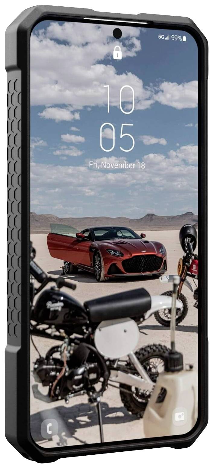 Urban Armor Gear Monarch Backcover Samsung Galaxy S24 Kevlar®, Schwarz 214411113940