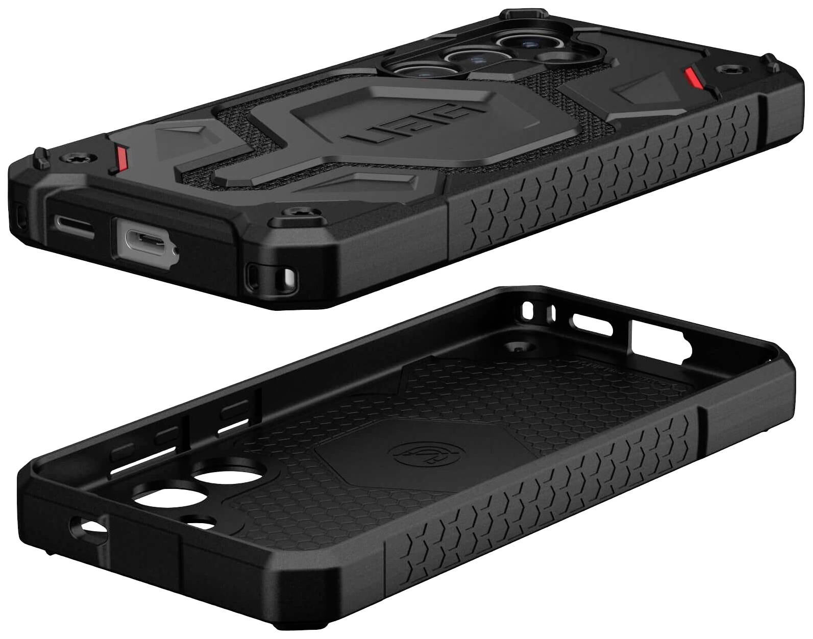 Urban Armor Gear Monarch Backcover Samsung Galaxy S24 Kevlar®, Schwarz 214411113940