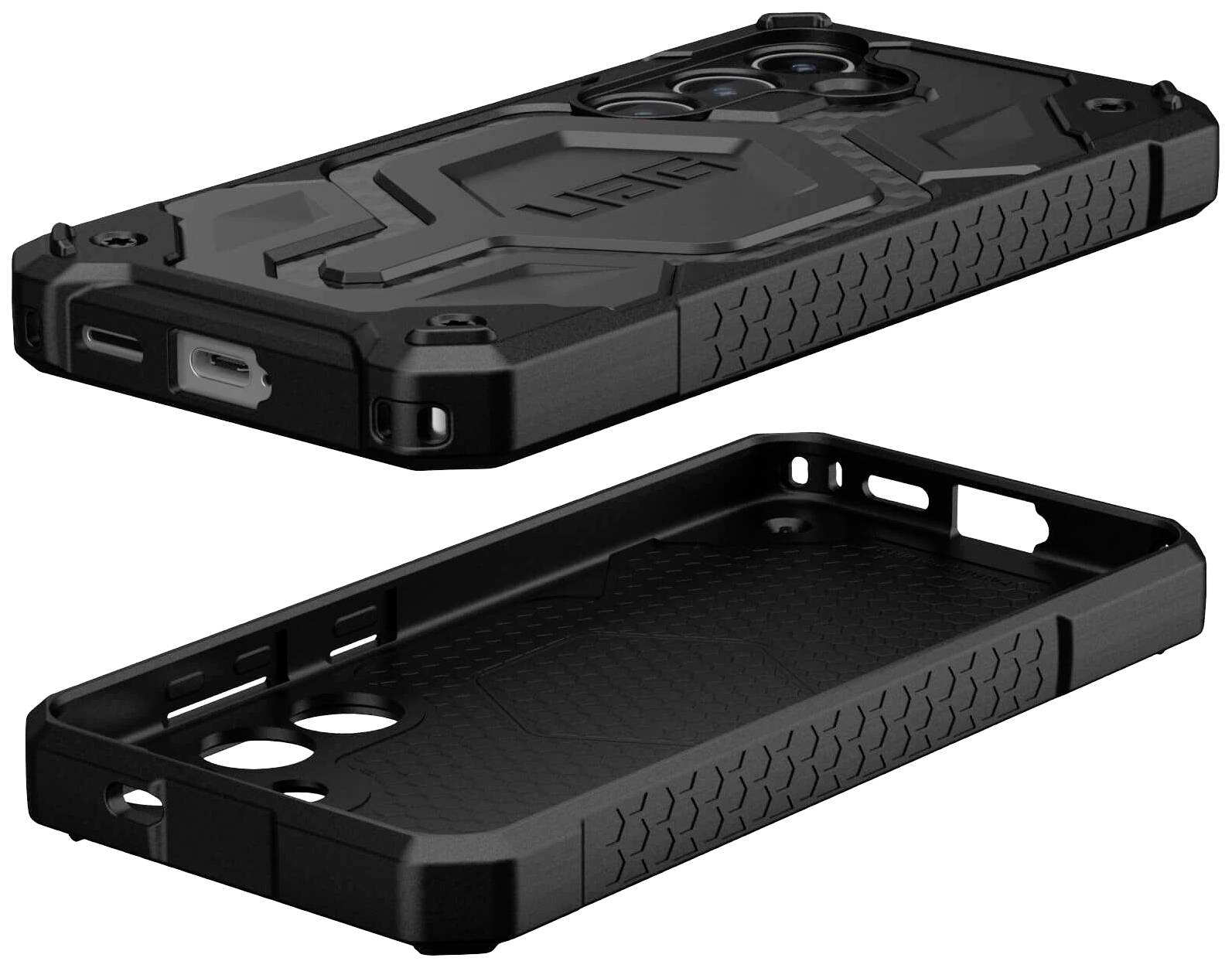 Urban Armor Gear Monarch Pro Backcover Samsung Galaxy S24 Carbon MagSafe kompatibel 214412114242