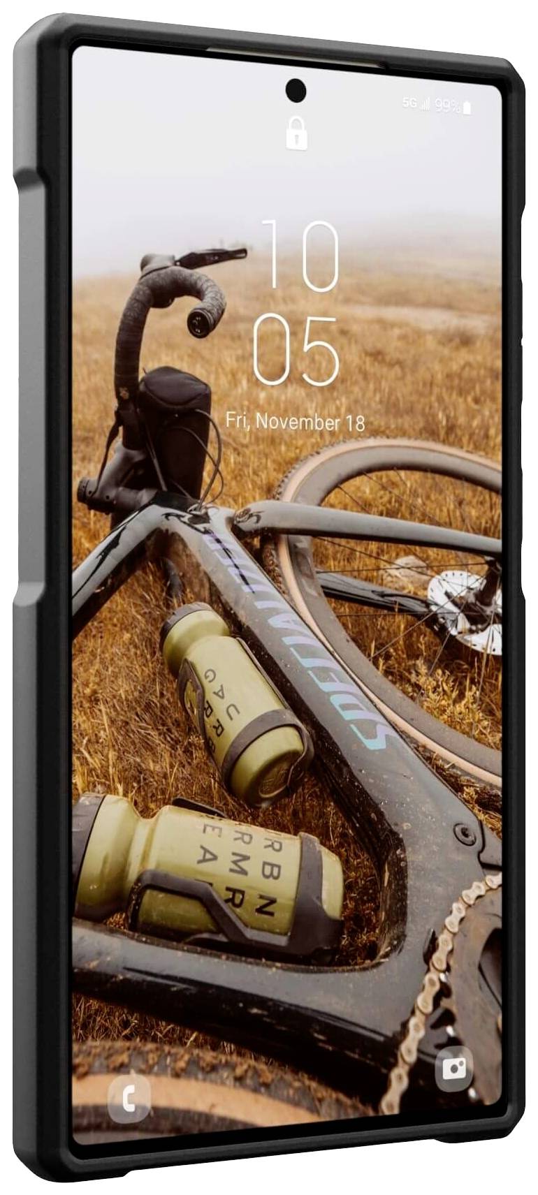 Urban Armor Gear Metropolis LT Backcover Samsung Galaxy S24 Ultra Kevlar®, Schwarz MagSafe kompatibel 214420113940