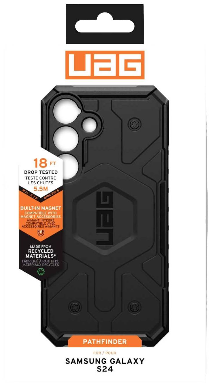 Urban Armor Gear Pathfinder Backcover Samsung Galaxy S24 Schwarz MagSafe kompatibel 214421114040