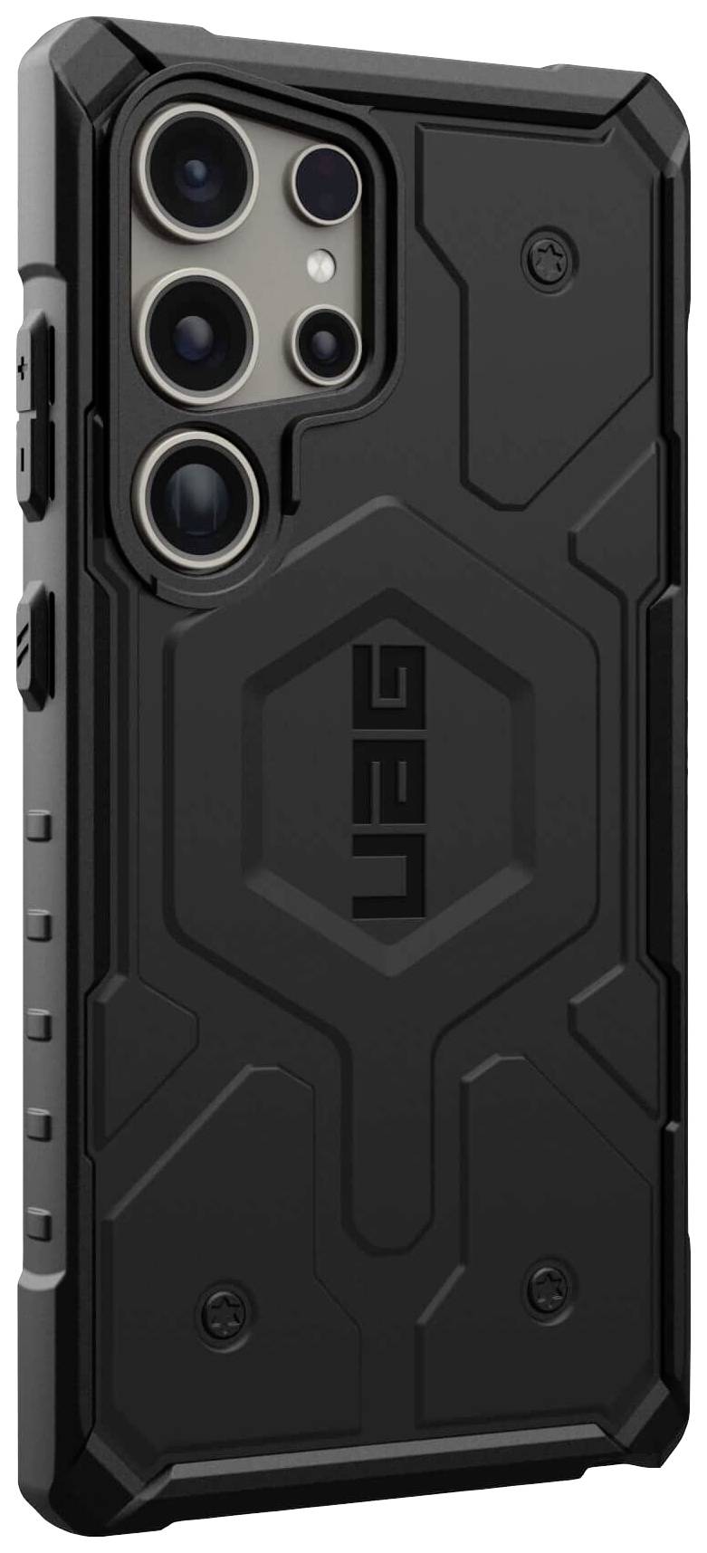 Urban Armor Gear Pathfinder Backcover Samsung Galaxy S24 Ultra Schwarz MagSafe kompatibel 214424114040