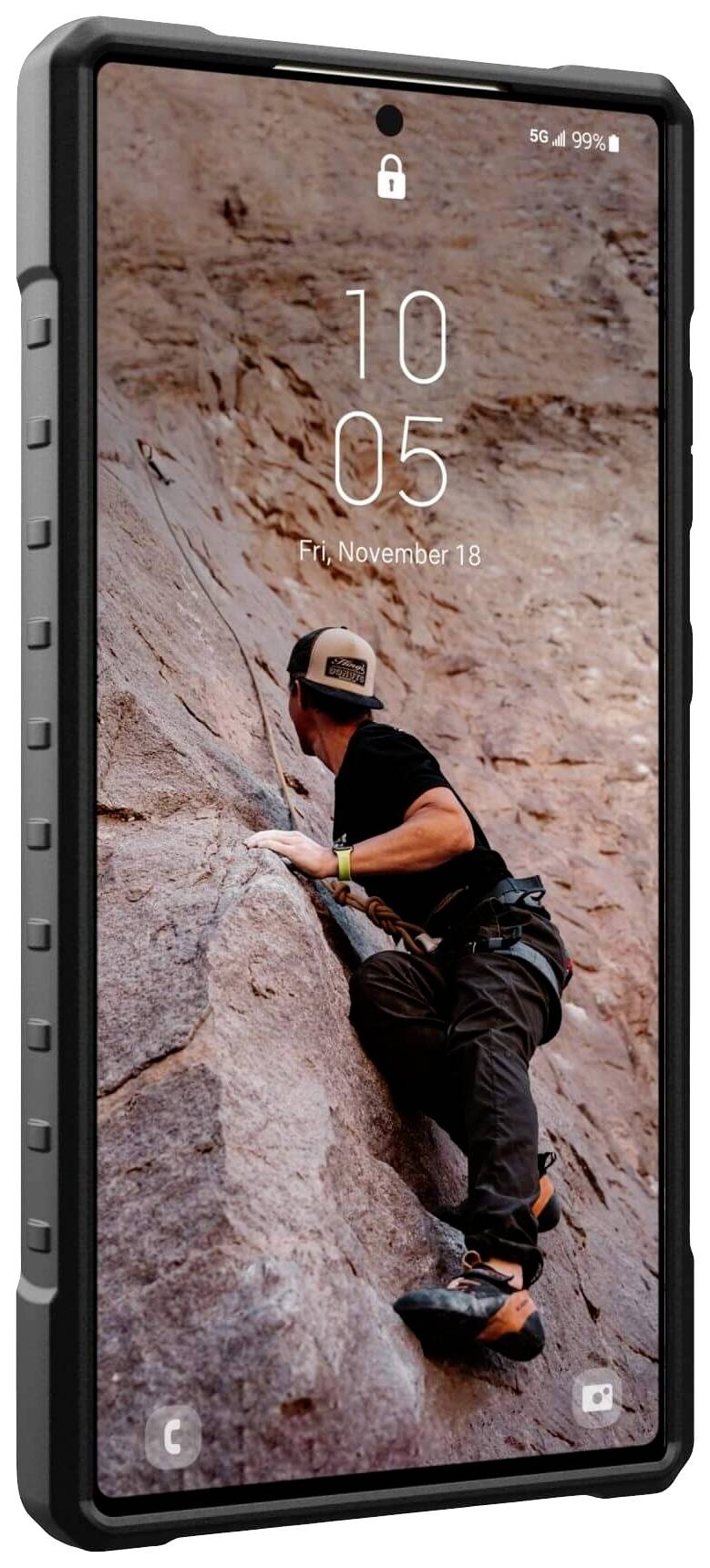 Urban Armor Gear Pathfinder Backcover Samsung Galaxy S24 Ultra Schwarz MagSafe kompatibel 214424114040