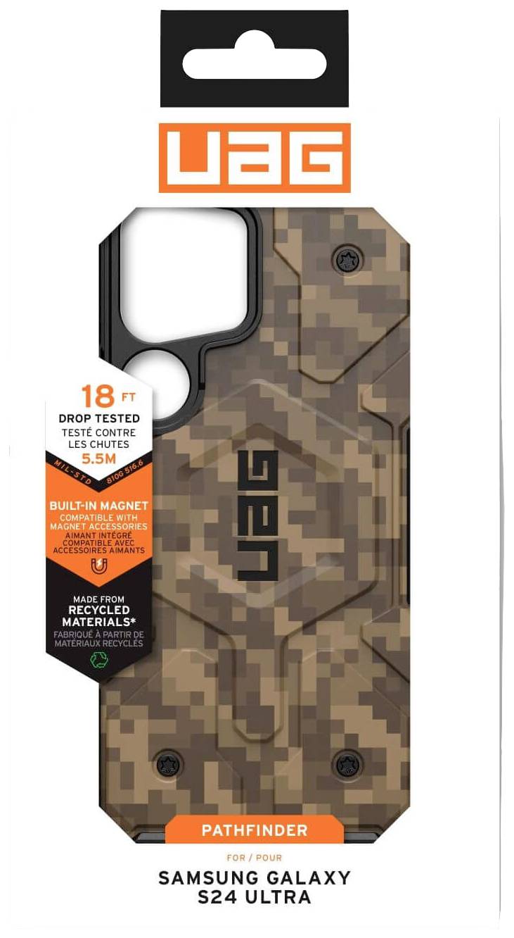 Urban Armor Gear Pathfinder SE Backcover Samsung Galaxy S24 Ultra Camouflage, Erde MagSafe kompatibel 214426118280