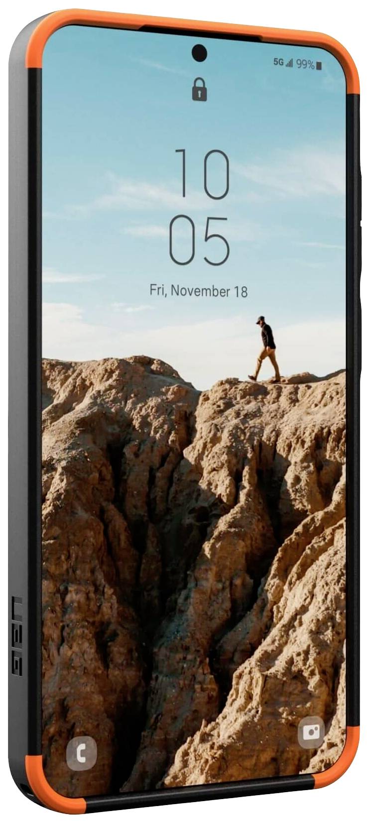 Urban Armor Gear Civilian Backcover Samsung Galaxy S24+ Oliv 214438117272