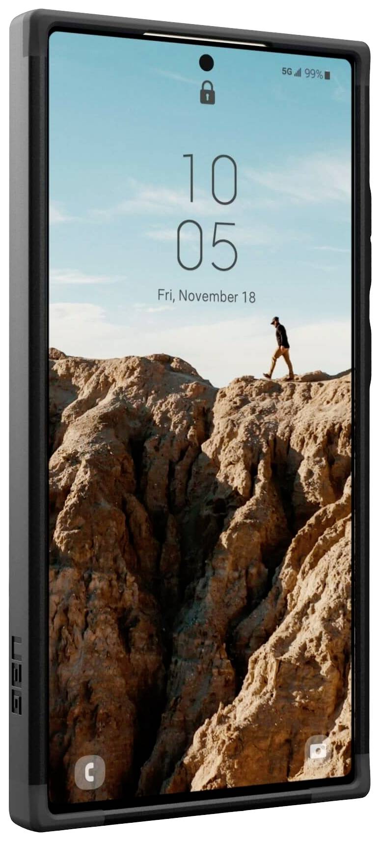 Urban Armor Gear Civilian Backcover Samsung Galaxy S24 Ultra Schwarz 214439114040