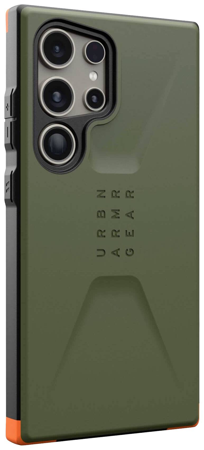 Urban Armor Gear Civilian Backcover Samsung Galaxy S24 Ultra Oliv 214439117272