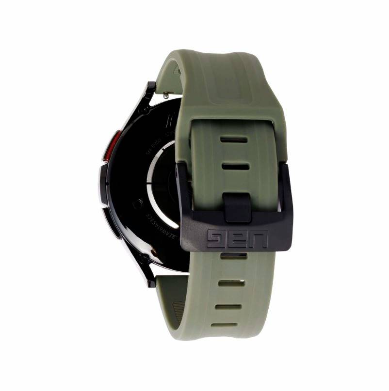 Urban Armor Gear Active Strap Ersatzarmband Grün Galaxy Watch4, Galaxy Watch4 LTE, Galaxy Watch5, Galaxy Watch5 LTE, Galaxy Watch6 (Bluetooth)