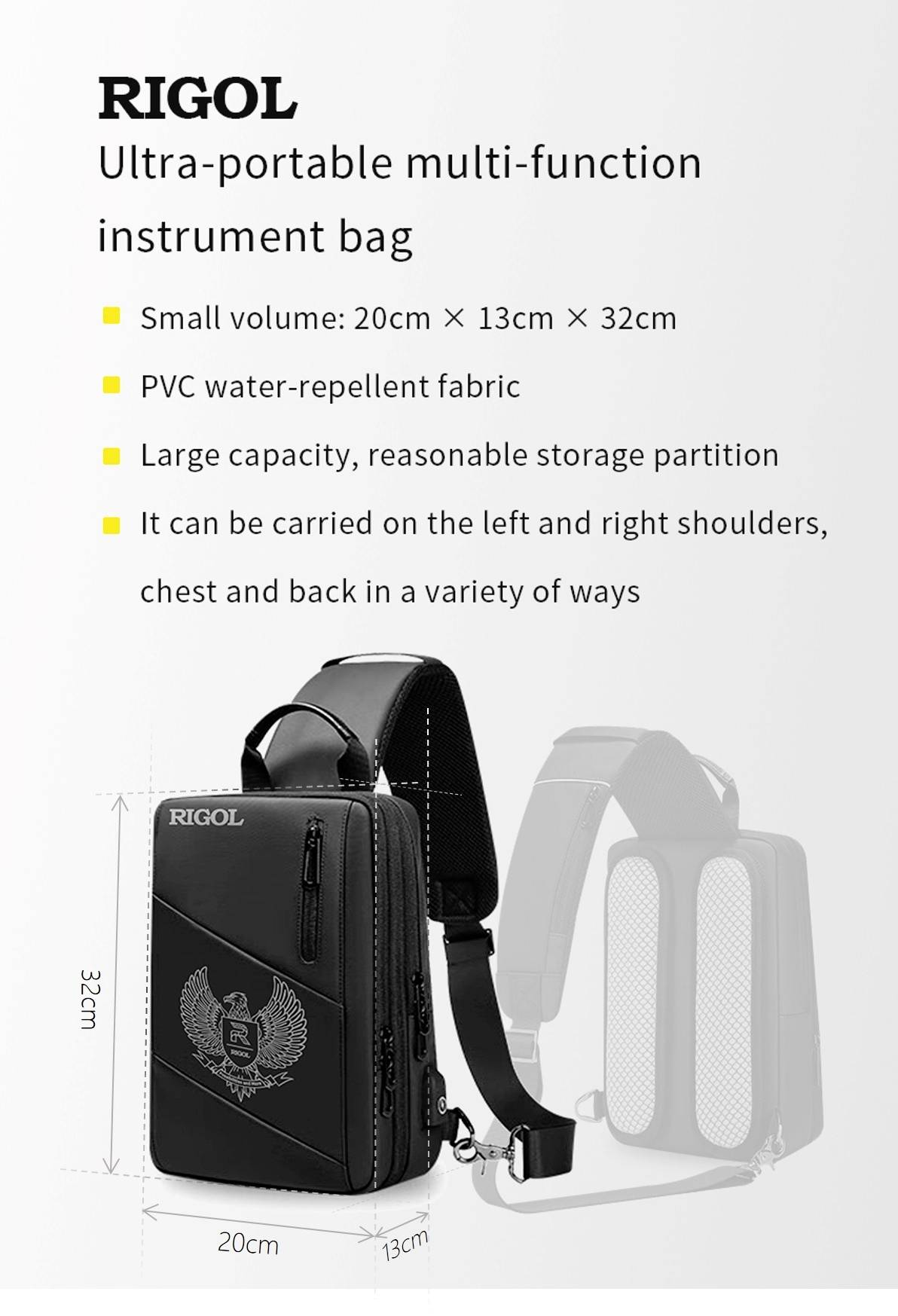 Rigol BAG-800 BAG-800 Messgerätetasche