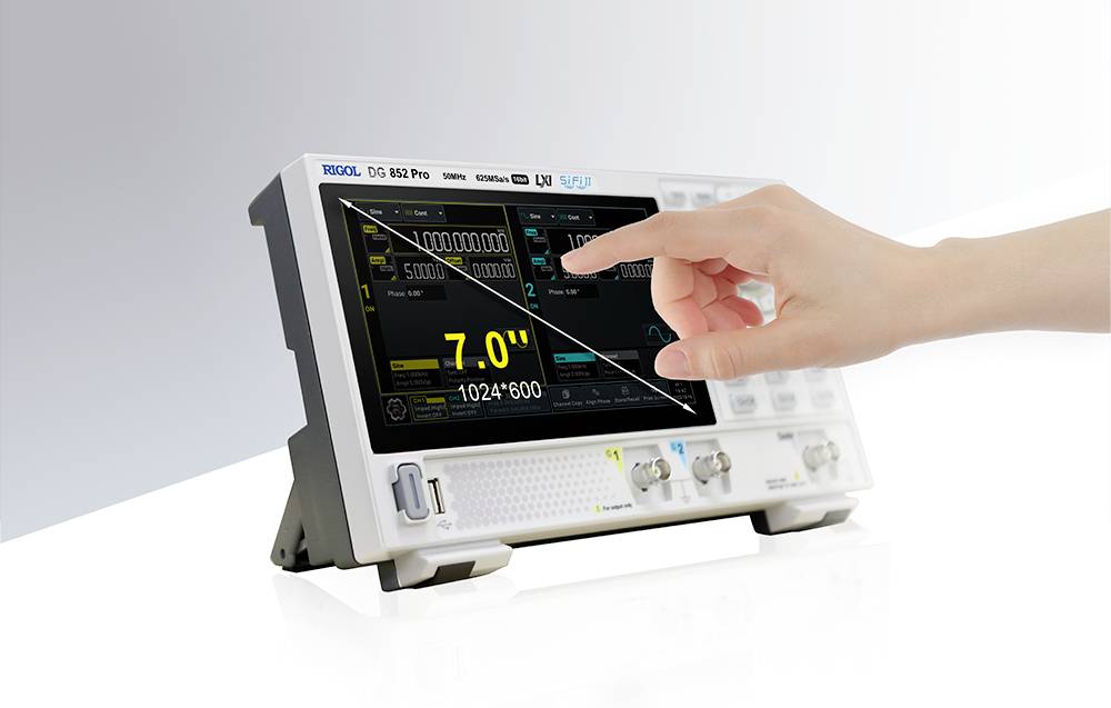 Rigol DG821 Pro Funktionsgenerator netzbetrieben 1 µHz - 25 MHz 1-Kanal Sinus, Rechteck, Rampe, Pul