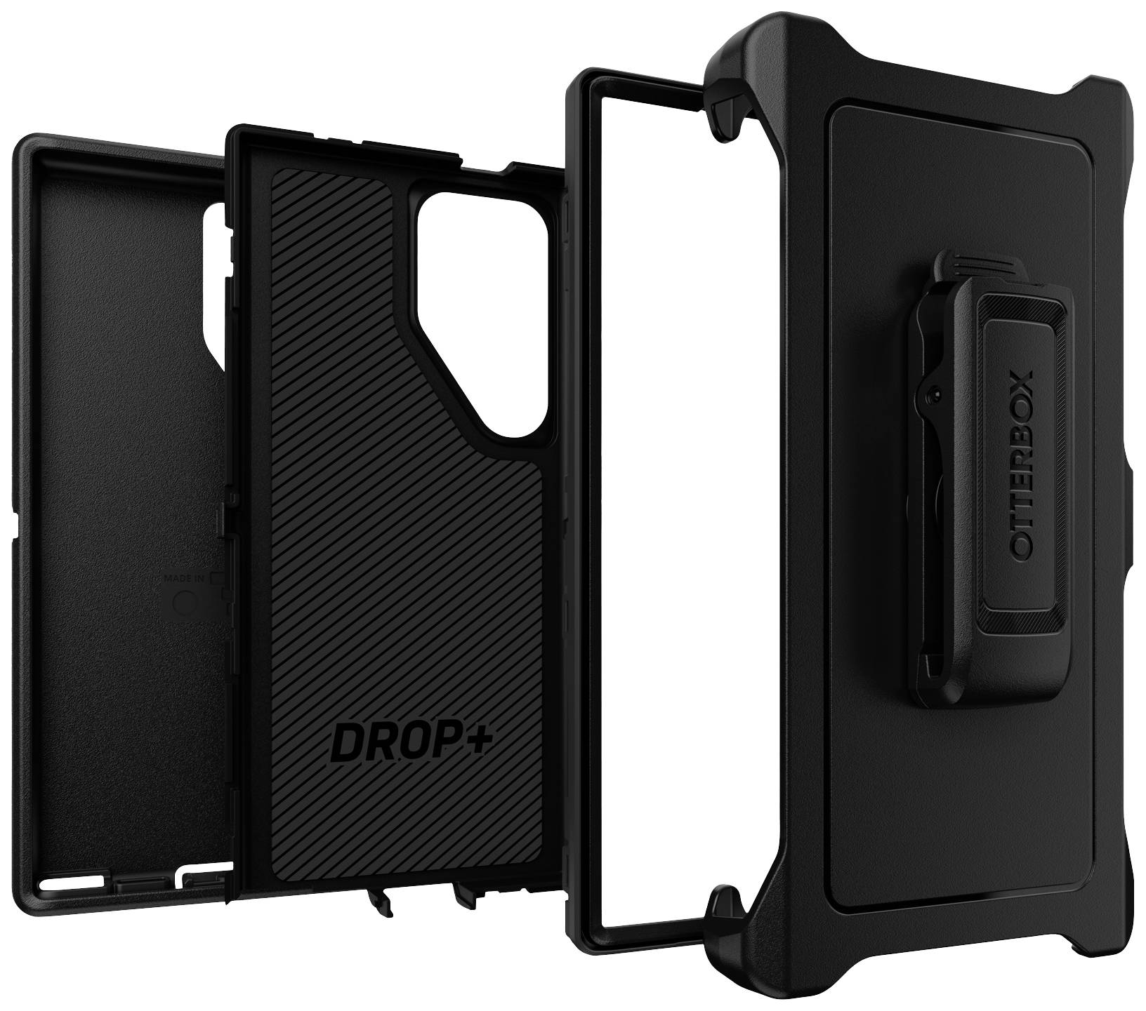 Otterbox Defender Backcover Samsung Galaxy S24 Ultra Schwarz Stoßfest