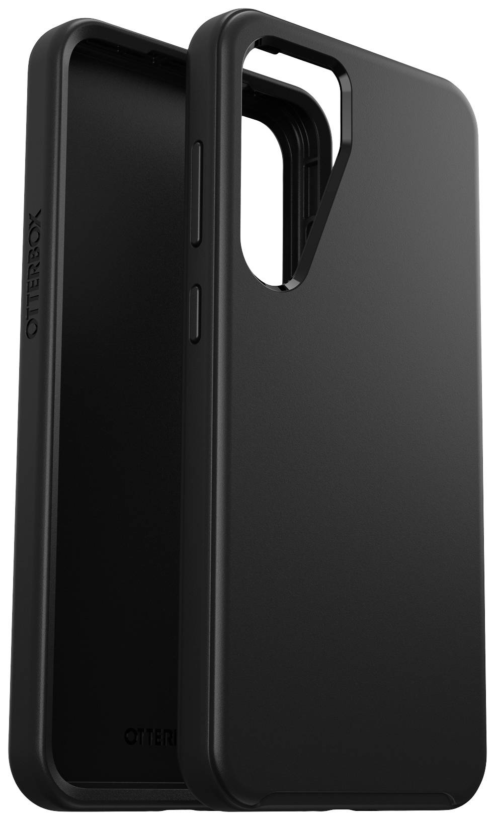 Otterbox Symmetry Backcover Samsung Galaxy S24+ Schwarz Stoßfest, Induktives Laden