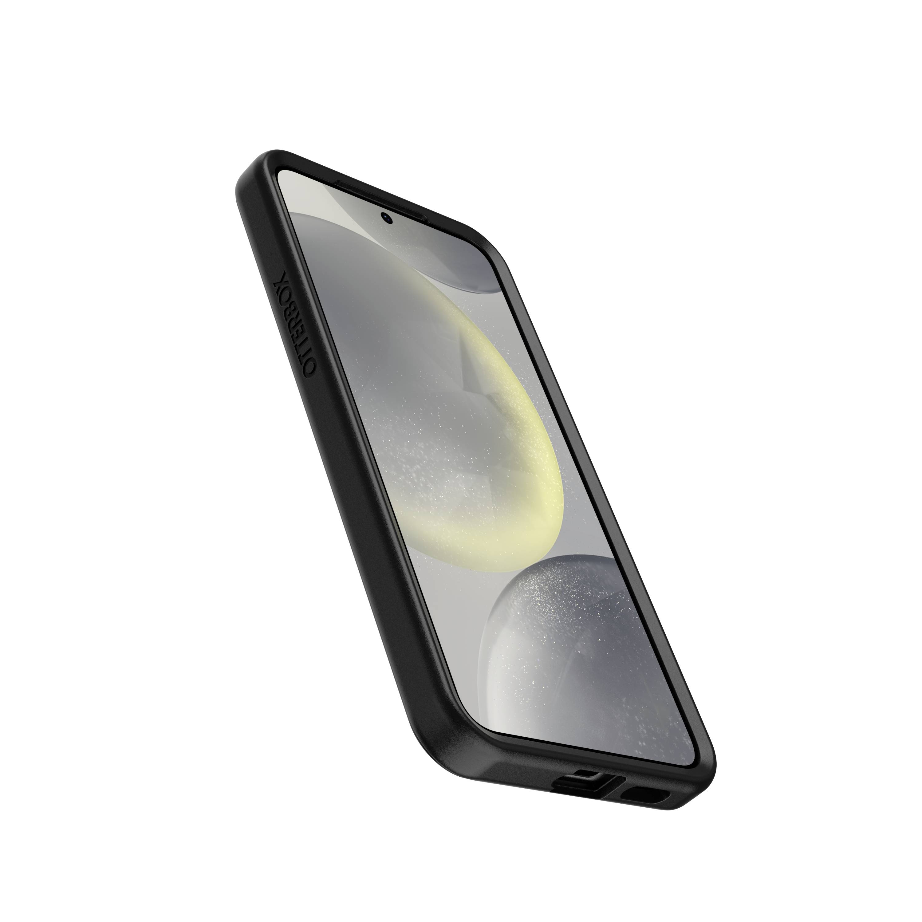 Otterbox Symmetry Backcover Samsung Galaxy S24 Schwarz Stoßfest, Induktives Laden 77-94531