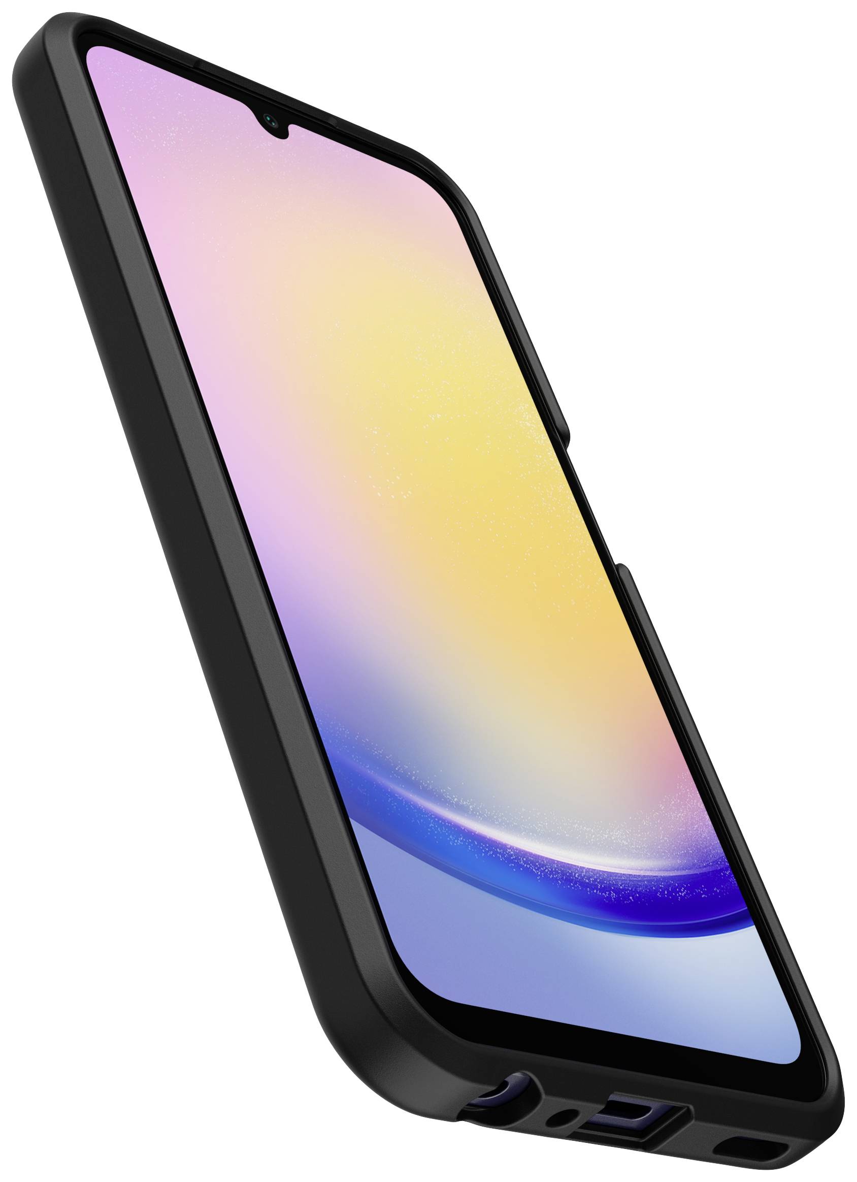 Otterbox React Backcover Samsung Galaxy A25 5G Schwarz Stoßfest, Induktives Laden 77-94113