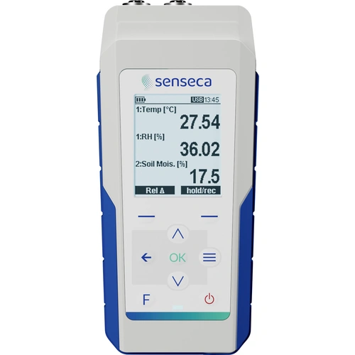Senseca 486136 PRO D05.2 Multi-Datenlogger Messgröße Temperatur, Luftfeuchtigkeit, Luftdurchsatz, Druck, Beleuchtungsstärke, CO2 Senseca 486136 PRO D05.2 Multi-Datenlogger Messgröße Temperatur, Luftfeuchtigkeit, Luftdurchsatz, Druck, Beleuchtungsstärke, CO2