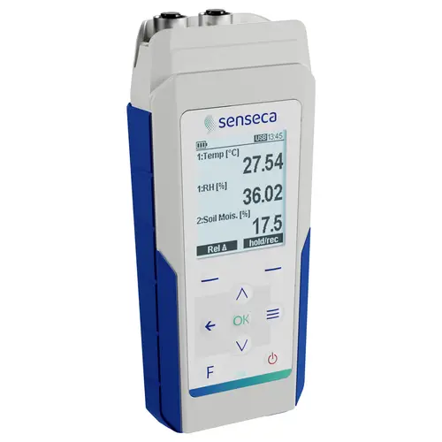Senseca 486136 PRO D05.2 Multi-Datenlogger Messgröße Temperatur, Luftfeuchtigkeit, Luftdurchsatz, Druck, Beleuchtungsstärke, CO2 Senseca 486136 PRO D05.2 Multi-Datenlogger Messgröße Temperatur, Luftfeuchtigkeit, Luftdurchsatz, Druck, Beleuchtungsstärke, CO2