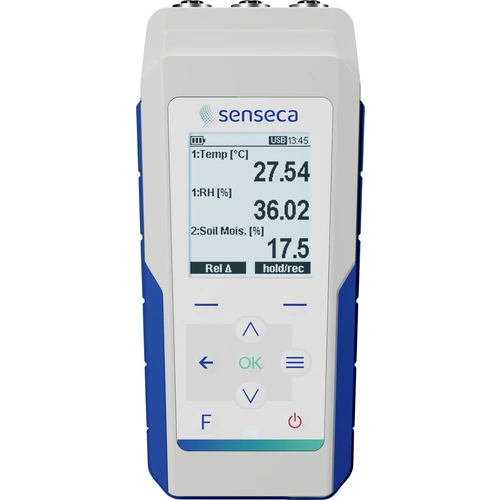 Senseca 486137 PRO D05.3 Multi-Datenlogger Messgröße Temperatur, Luftfeuchtigkeit, Luftdurchsatz, Druck, Beleuchtungsstärke, CO2 Senseca 486137 PRO D05.3 Multi-Datenlogger Messgröße Temperatur, Luftfeuchtigkeit, Luftdurchsatz, Druck, Beleuchtungsstärke, CO2