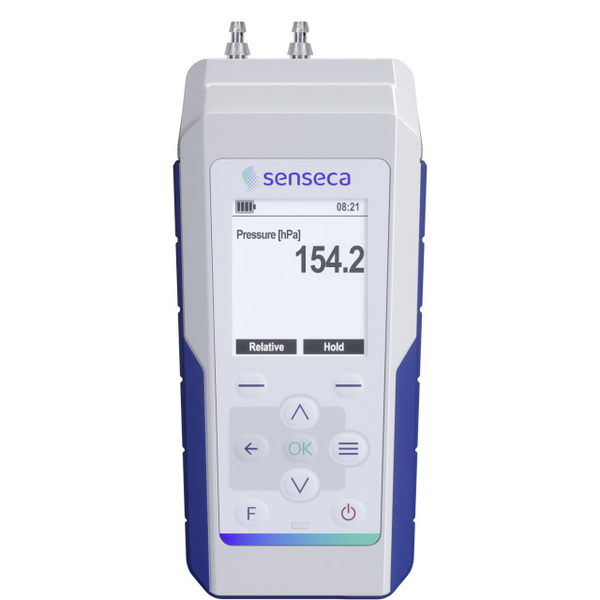 Senseca PRO 215-3 Differenz-Druckmessgerät Luftdruck, Nicht aggressive Gase, Korrosive Gase 200 hPa