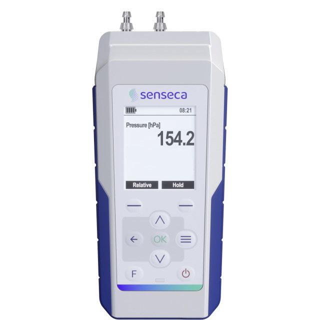 Senseca PRO 211-2 Differenz-Druckmessgerät Luftdruck, Nicht aggressive Gase, Korrosive Gase 20hPa (max)