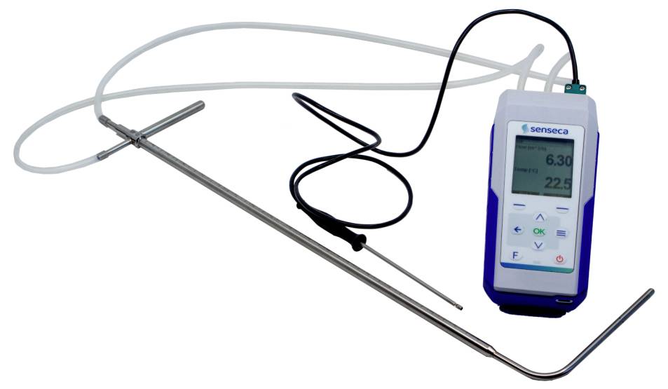 Senseca 486133 PRO 915-2 Druck-Datenlogger, Temperatur-Datenlogger Messgröße Druck, Temperatur -220 bis 1372°C 200hPa (max.)