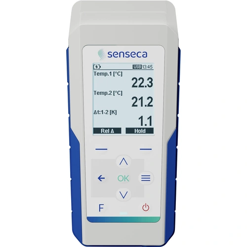 Senseca PRO 131.2 Temperatur-Messgerät -220 - +1768°C Fühler-Typ K, J, N, S, T, E, B, R Senseca PRO 131.2 Temperatur-Messgerät -220 - +1768°C Fühler-Typ K, J, N, S, T, E, B, R