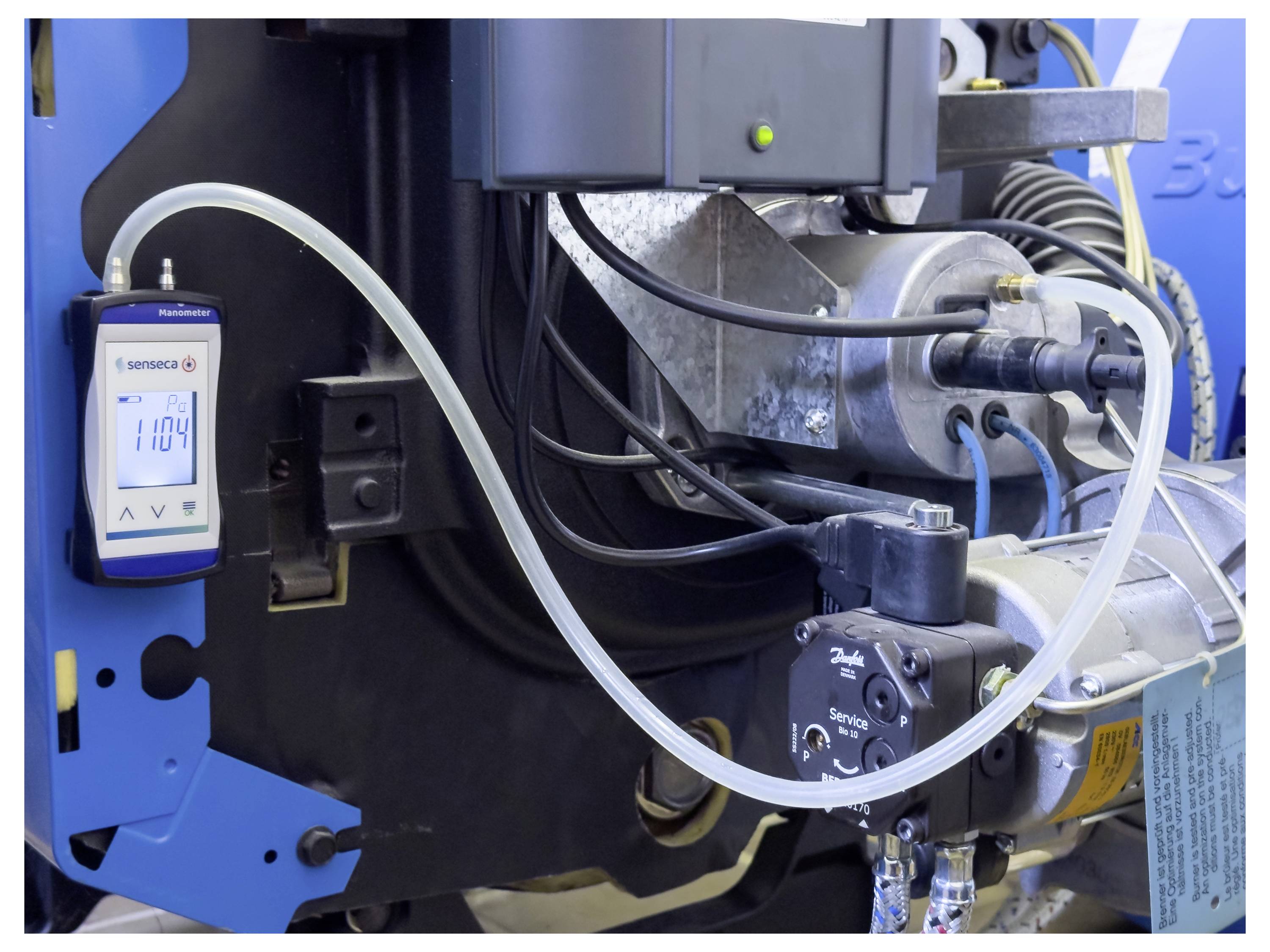 Senseca ECO 210-3-UT Druck-Messgerät Druck 200hPa (max)