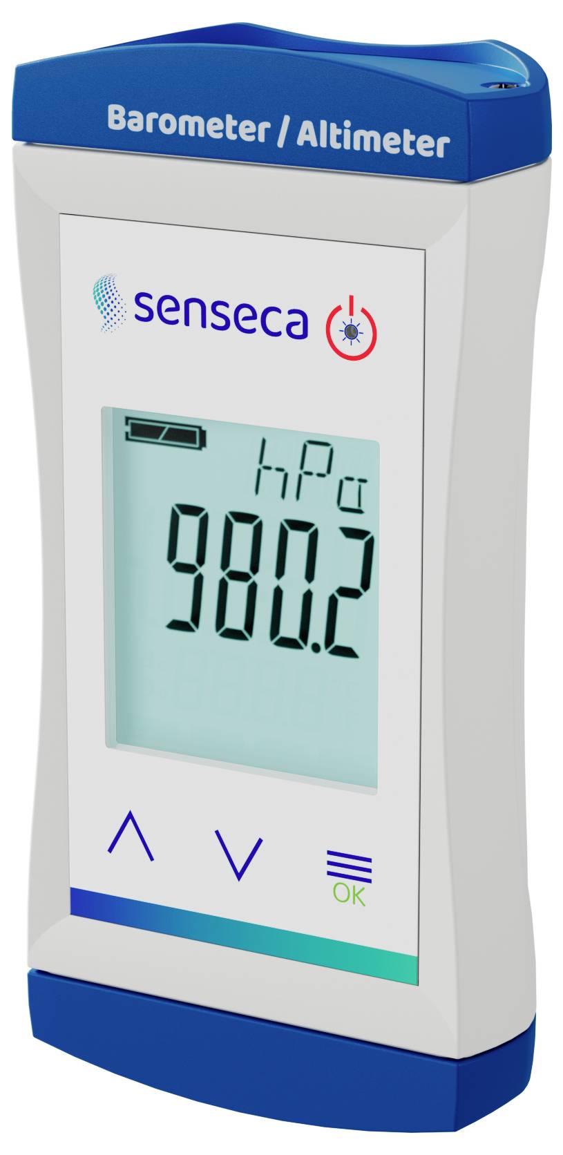 Senseca ECO 230 Altimeter, Barometer Luftdruck, Temperatur, Höhenmeter