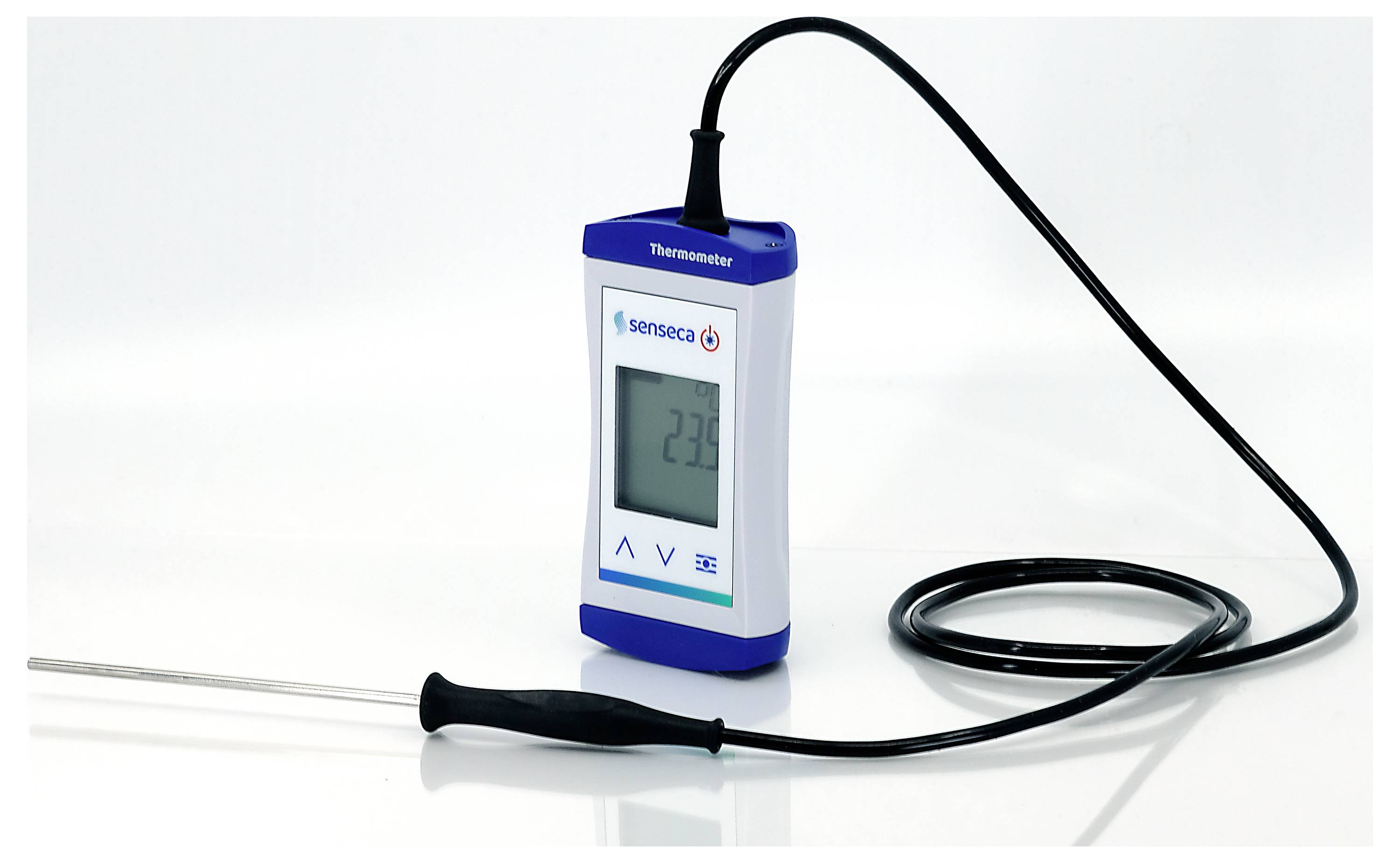 Senseca ECO 121-3 Alarmthermometer -70 - +250°C Fühler-Typ Pt1000