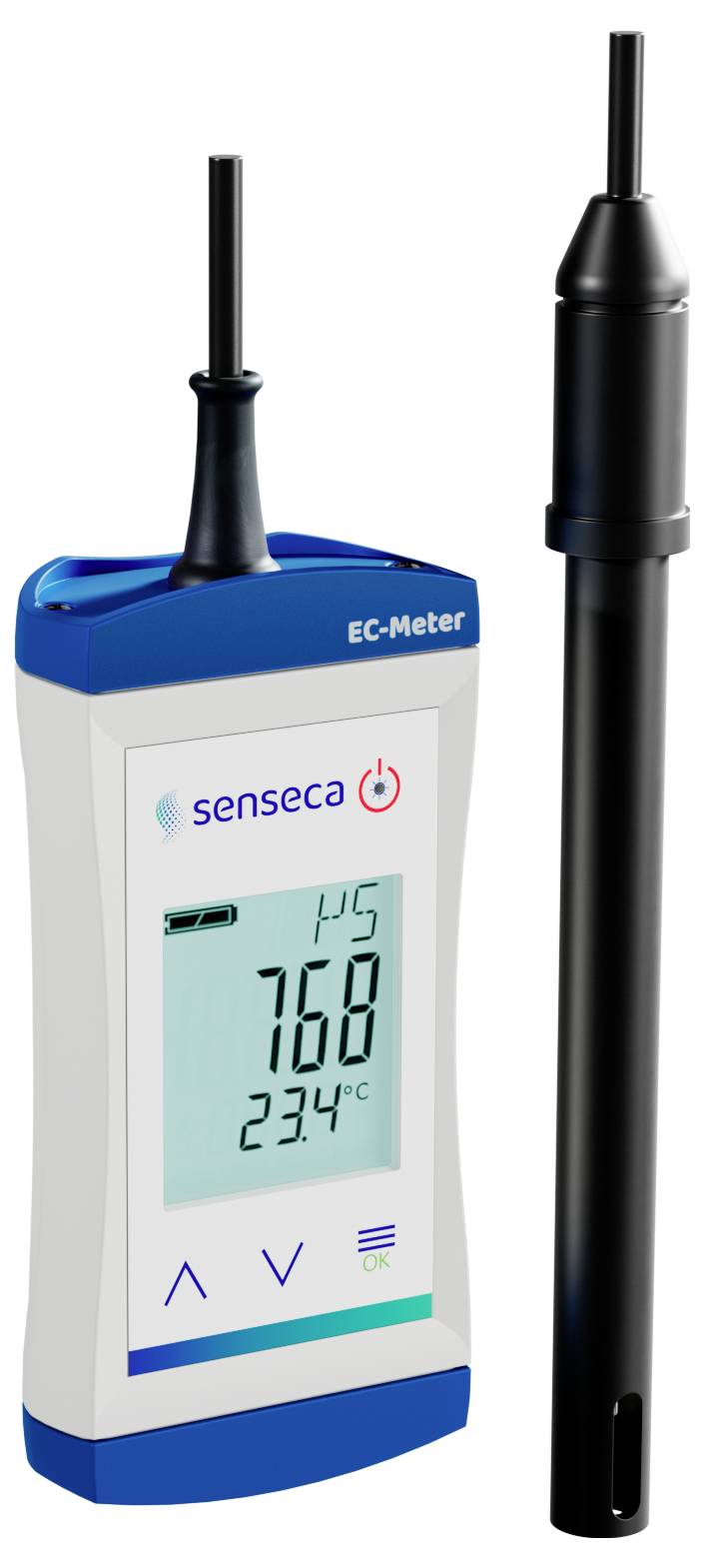 Senseca ECO 522 Leitfähigkeits-Messgerät Leitfähigkeit, Salinität, Temperatur