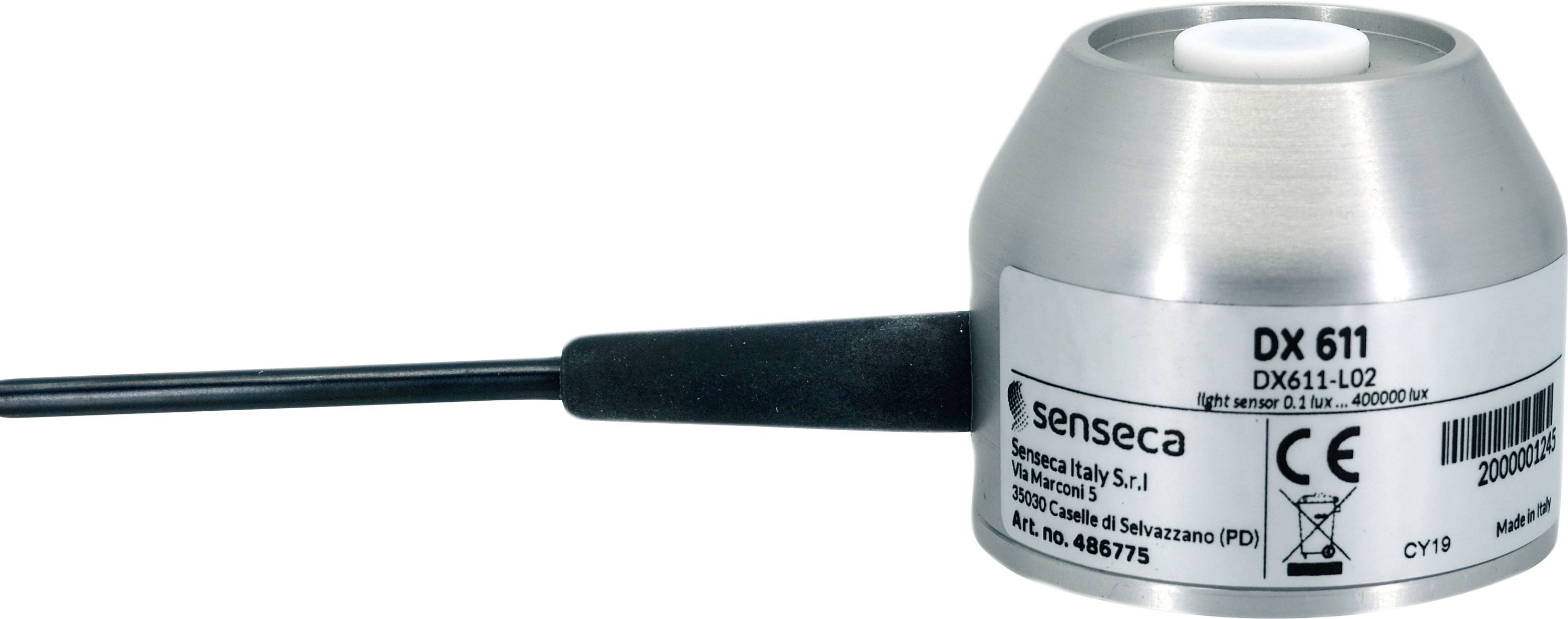 Senseca 486775 DX 611 Digitaler Lichtsensor 0.1 - 199.99 lx