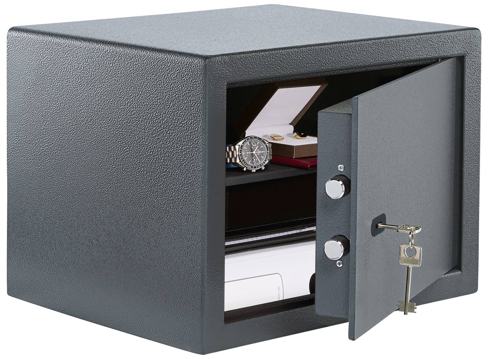 Burg Wächter 49020 PS 130 K Möbeltresor Doppelbartschlüsselschloss