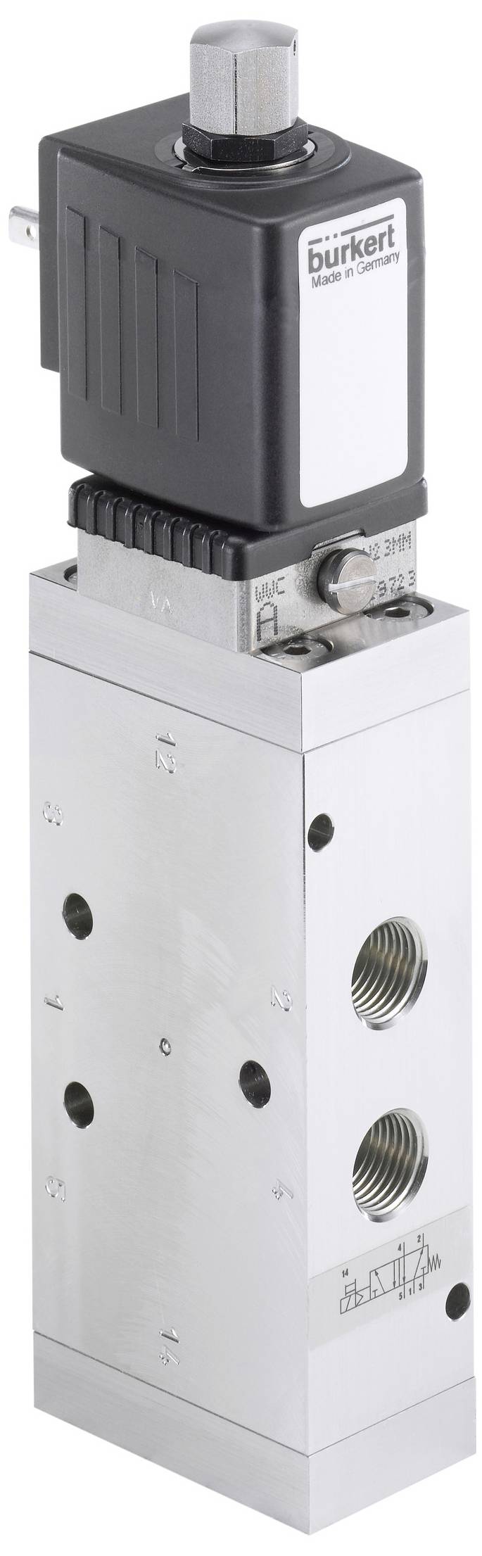 Bürkert Pneumatikventil 6519 296486 10 bar (max) 1St.