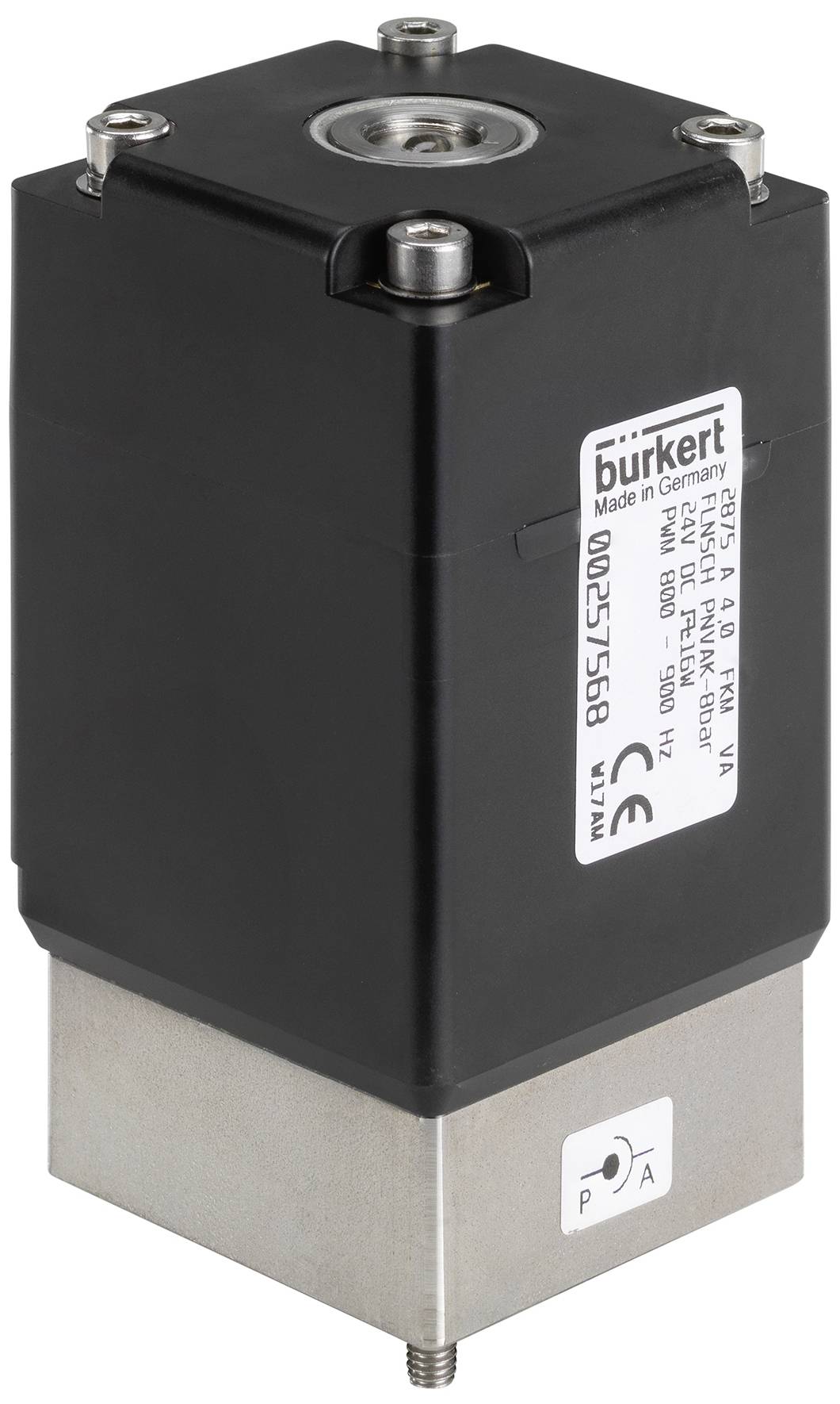 Bürkert Proportional-Druckregelventil 299840 2875 1St.