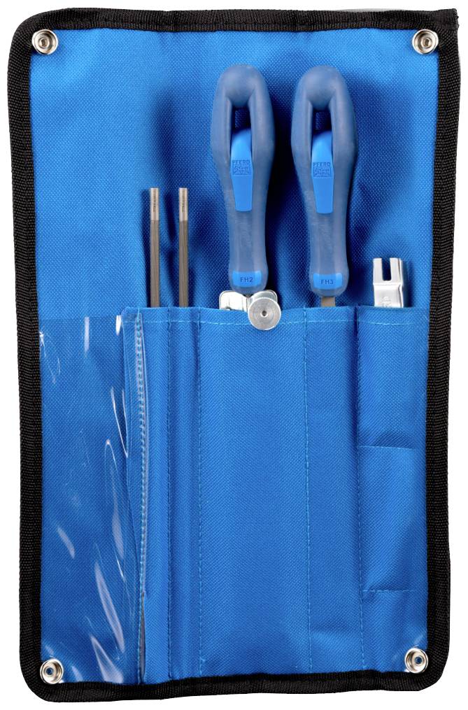 PFERD 11099148 Kettensägenschärf-Set 4,8mm 3/16" für Kettenteilung .325" in Rolltasche 1 Set