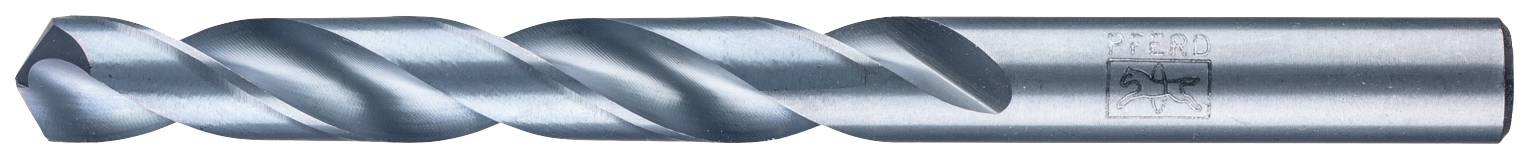 Metallschneidbohrer mit spiralförmigen Schneiden und zylindrischem Schaft, typisches Werkzeug in der Metallbearbeitung.