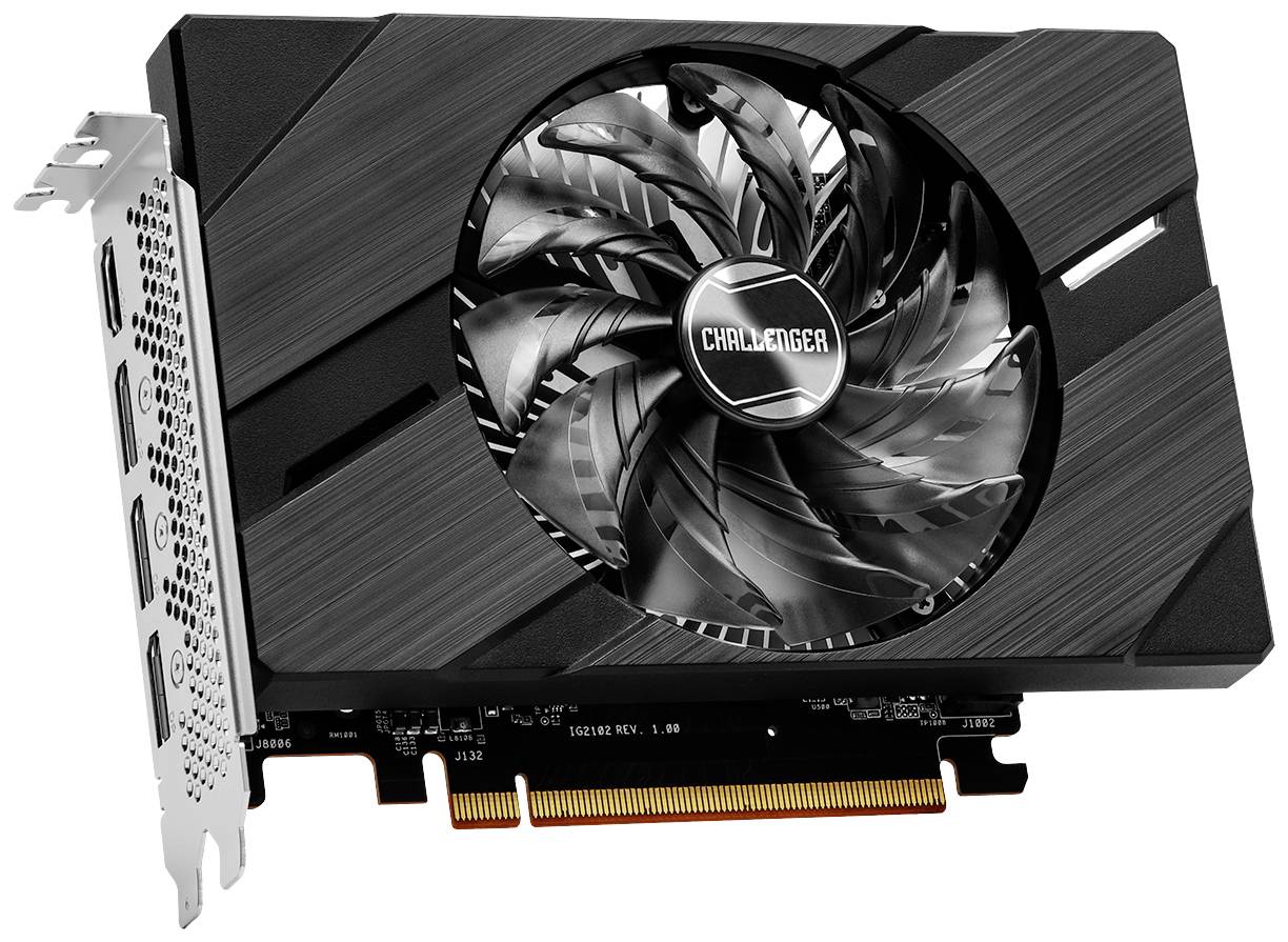 ASRock Grafikkarte Intel Arc™ A380 Challenger ITX OC 6GB GDDR6-RAM PCIe x8 DisplayPort, HDMI® Übertaktet / Overclocked