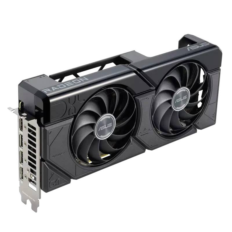Asus Grafikkarte AMD Radeon RX 7800 XT Dual OC 16GB GDDR6-RAM PCIe x16 HDMI®, DisplayPort