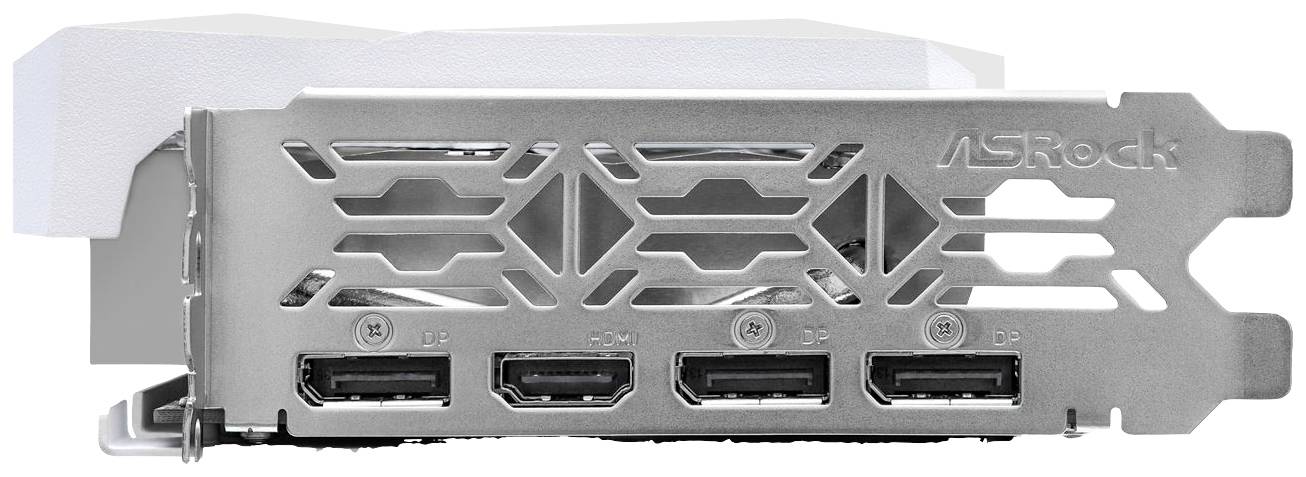 ASRock Grafikkarte AMD Radeon RX 7600 XT Steel Legend OC 16 GB GDDR6-RAM PCIe x16 HDMI®, DisplayPort RGB Beleuchtung, Übertaktet / Overclocked