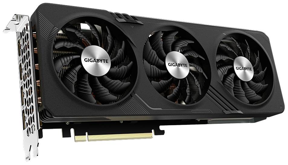 Gigabyte Grafikkarte AMD Radeon RX 7600 XT GAMING OC 16GB GDDR6-RAM PCIe x16 HDMI®, DisplayPort RGB Beleuchtung, Übertaktet