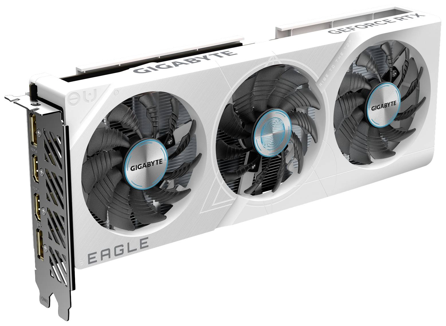Gigabyte Grafikkarte Nvidia GeForce RTX 4060 EAGLE OC ICE 8GB GDDR6-RAM PCIe x16 DisplayPort, HDMI® Übertaktet / Overclocked