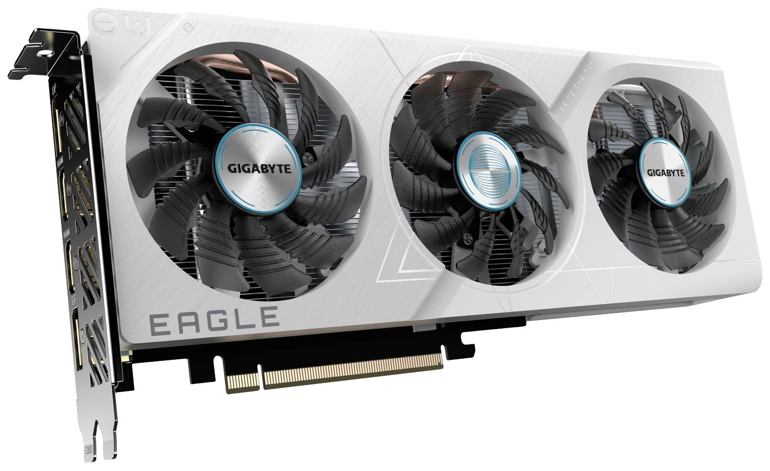 Gigabyte Grafikkarte Nvidia GeForce RTX 4060 EAGLE OC ICE 8GB GDDR6-RAM PCIe x16 DisplayPort, HDMI® Übertaktet / Overclocked