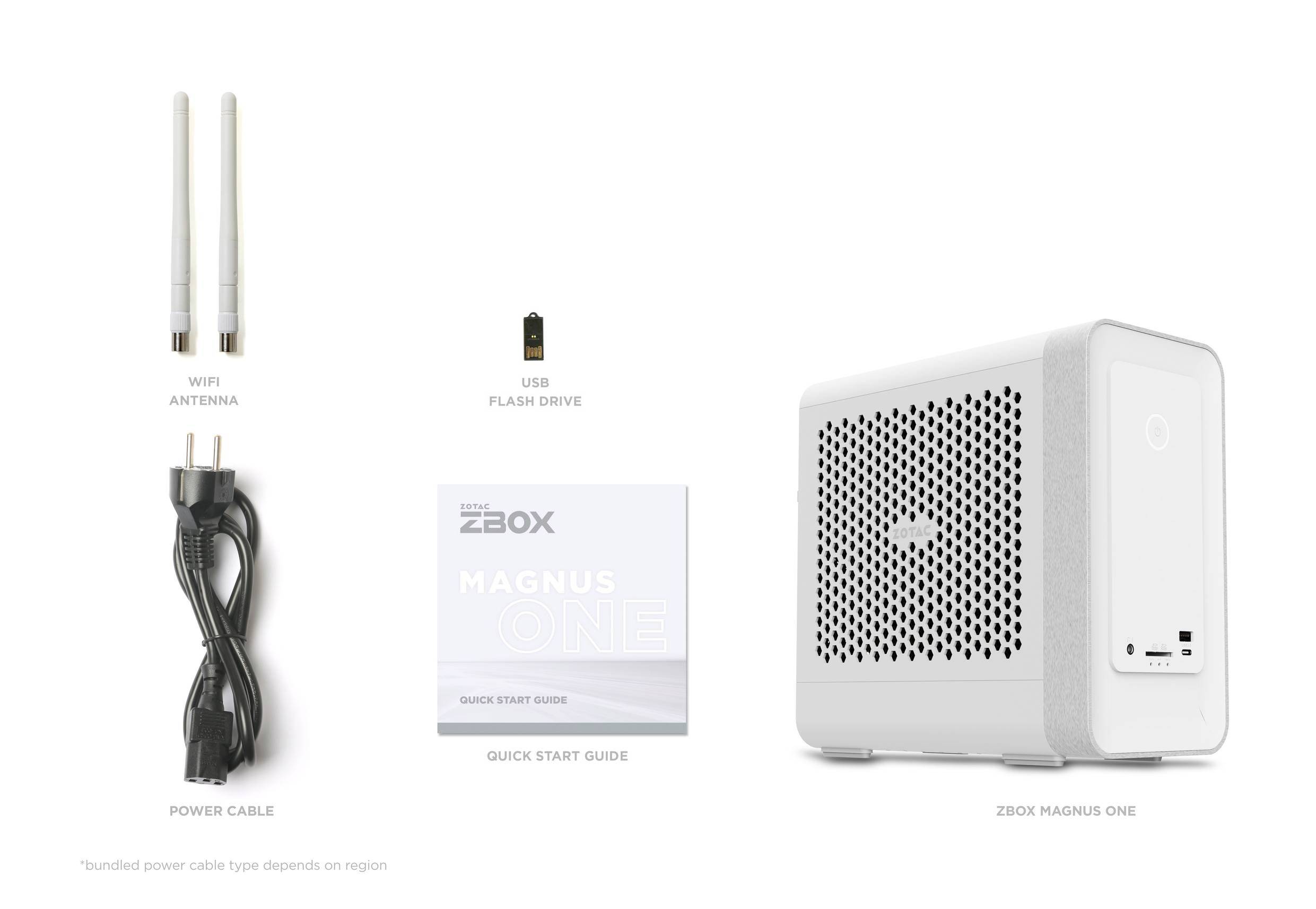 Zotac Mini PC ZBOX-ERP54060W-BE-W5B Intel® Core™ i5 i5-13400 4.6 GHz 16 GB RAM 1 TB SSD Nvidia GeForce RTX 4060 8 GB GDDR6 Win 11 Home ZBOX-E