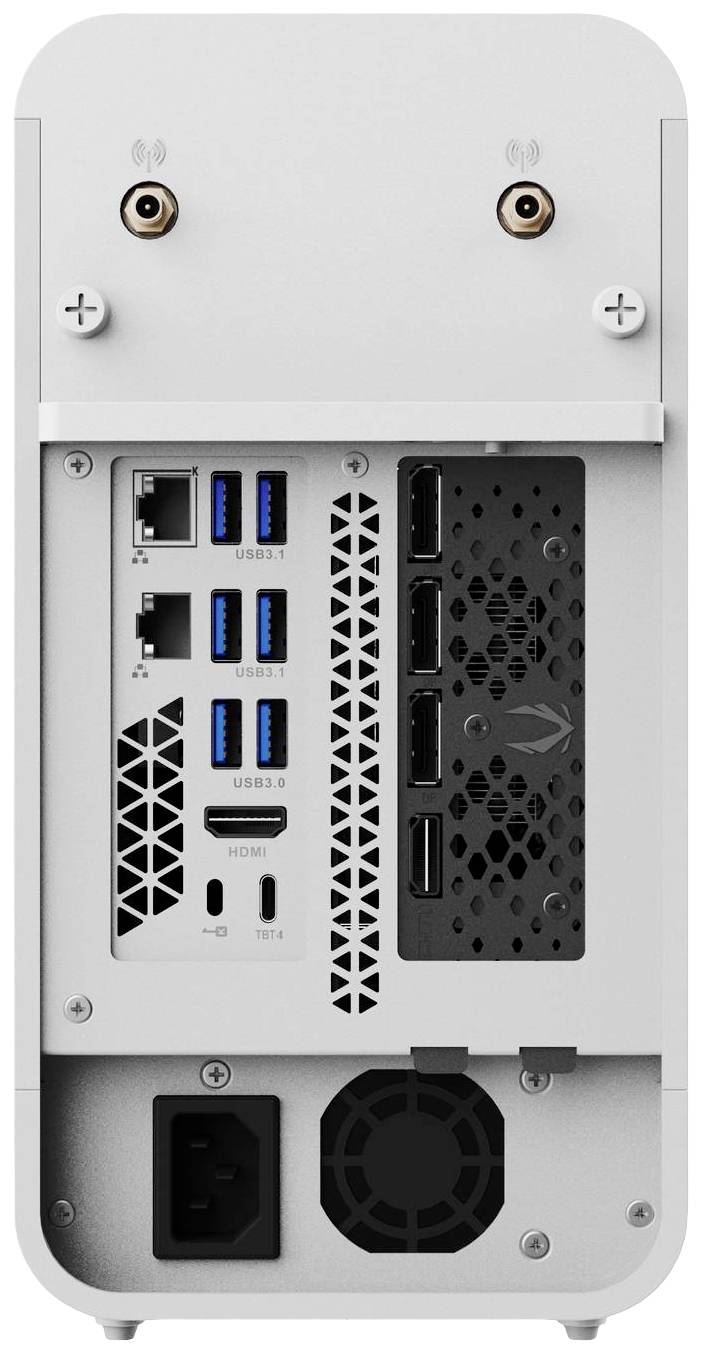 Zotac Mini PC ZBOX-ERP54060W-BE-W5B Intel® Core™ i5 i5-13400 4.6 GHz 16 GB RAM 1 TB SSD Nvidia GeForce RTX 4060 8 GB GDDR6 Win 11 Home ZBOX-E