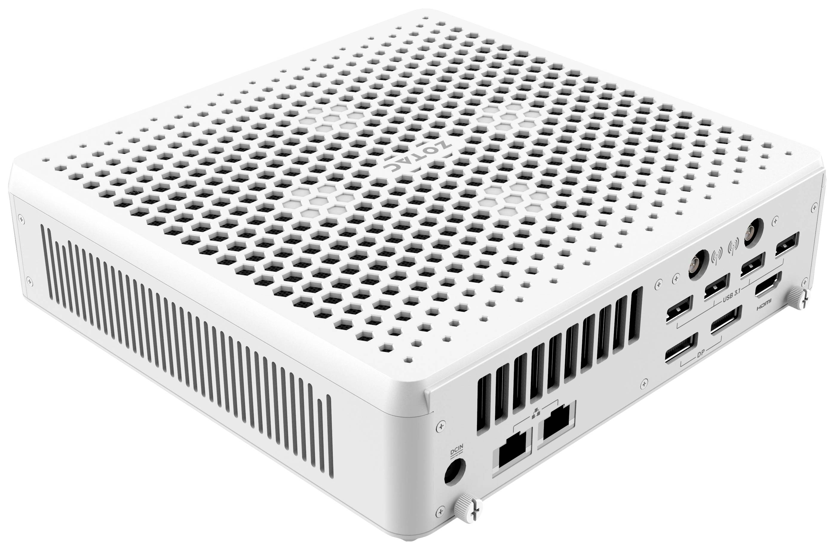 Zotac Mini PC ZBOX-EN374070W-BE-W5B Intel® Core™ i7 i7-13700HX 5.0 GHz 16 GB RAM 1 TB SSD Nvidia GeForce RTX 4070 8 GB GDDR6 Win 11 Home ZBOX