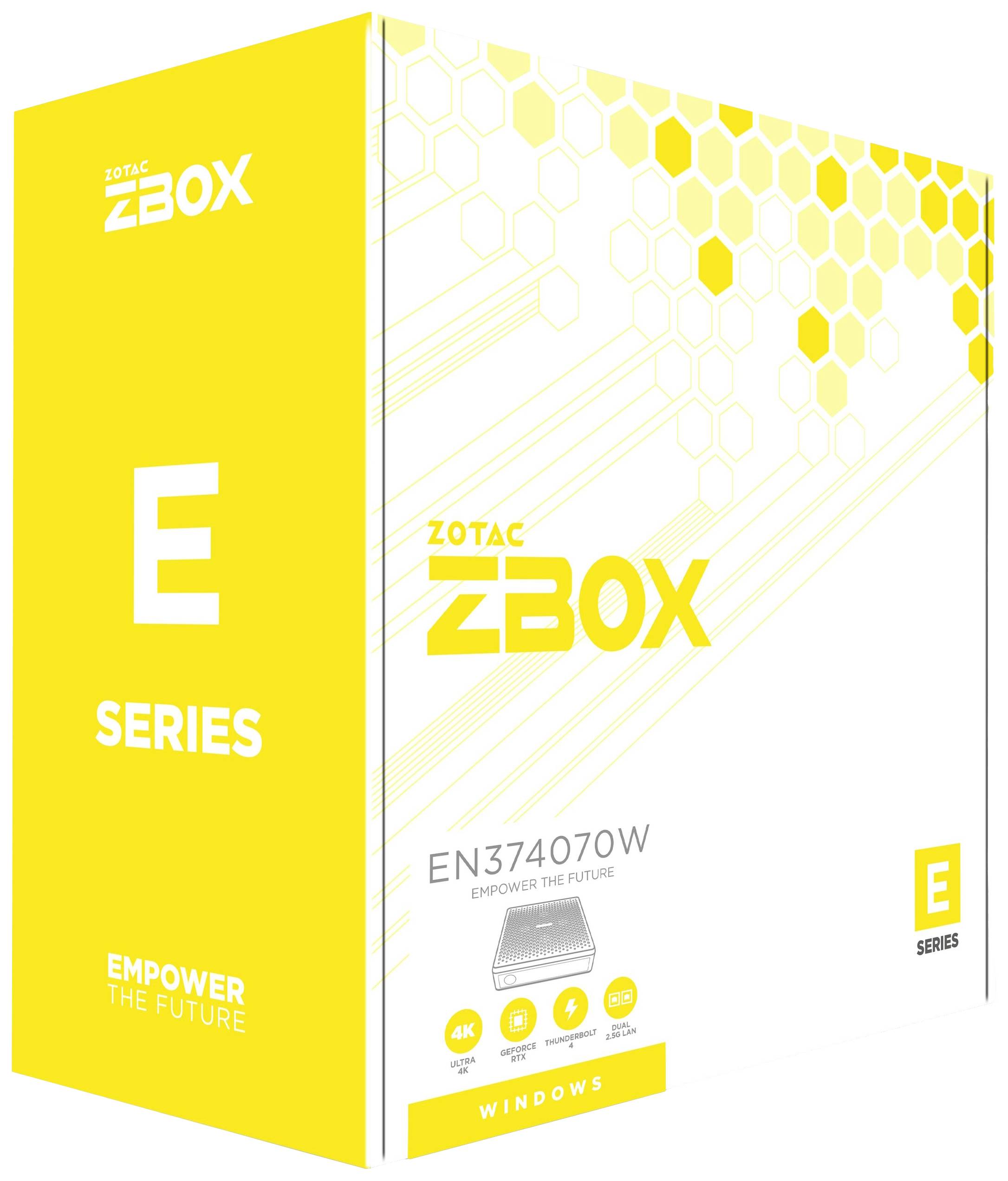 Zotac Mini PC ZBOX-EN374070W-BE-W5B Intel® Core™ i7 i7-13700HX 5.0 GHz 16 GB RAM 1 TB SSD Nvidia GeForce RTX 4070 8 GB GDDR6 Win 11 Home ZBOX