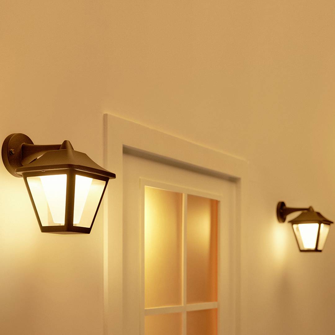 WiZ LED-Außenwandleuchte Tunable White & Color 9.5 W RGBW