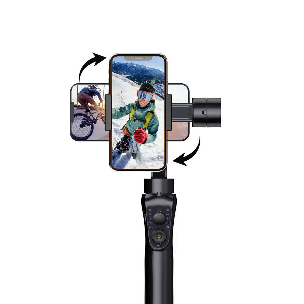 GoXtreme GX3 Gimbal elektrisch Schwarz