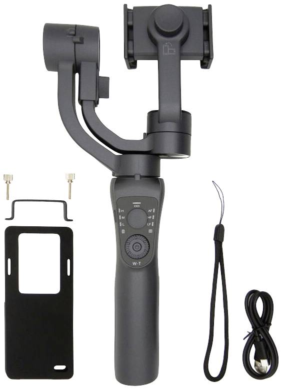 GoXtreme GX3 Gimbal elektrisch Schwarz