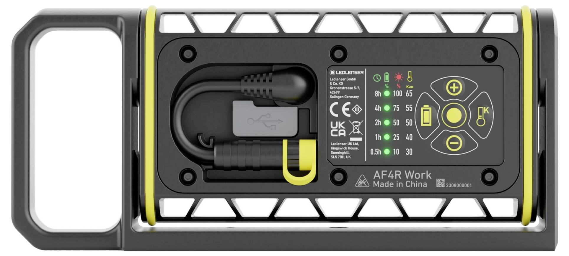 Ledlenser AF4R Work LED Arbeitsleuchte akkubetrieben, netzbetrieben 200 lm, 1000 lm, 2000 lm