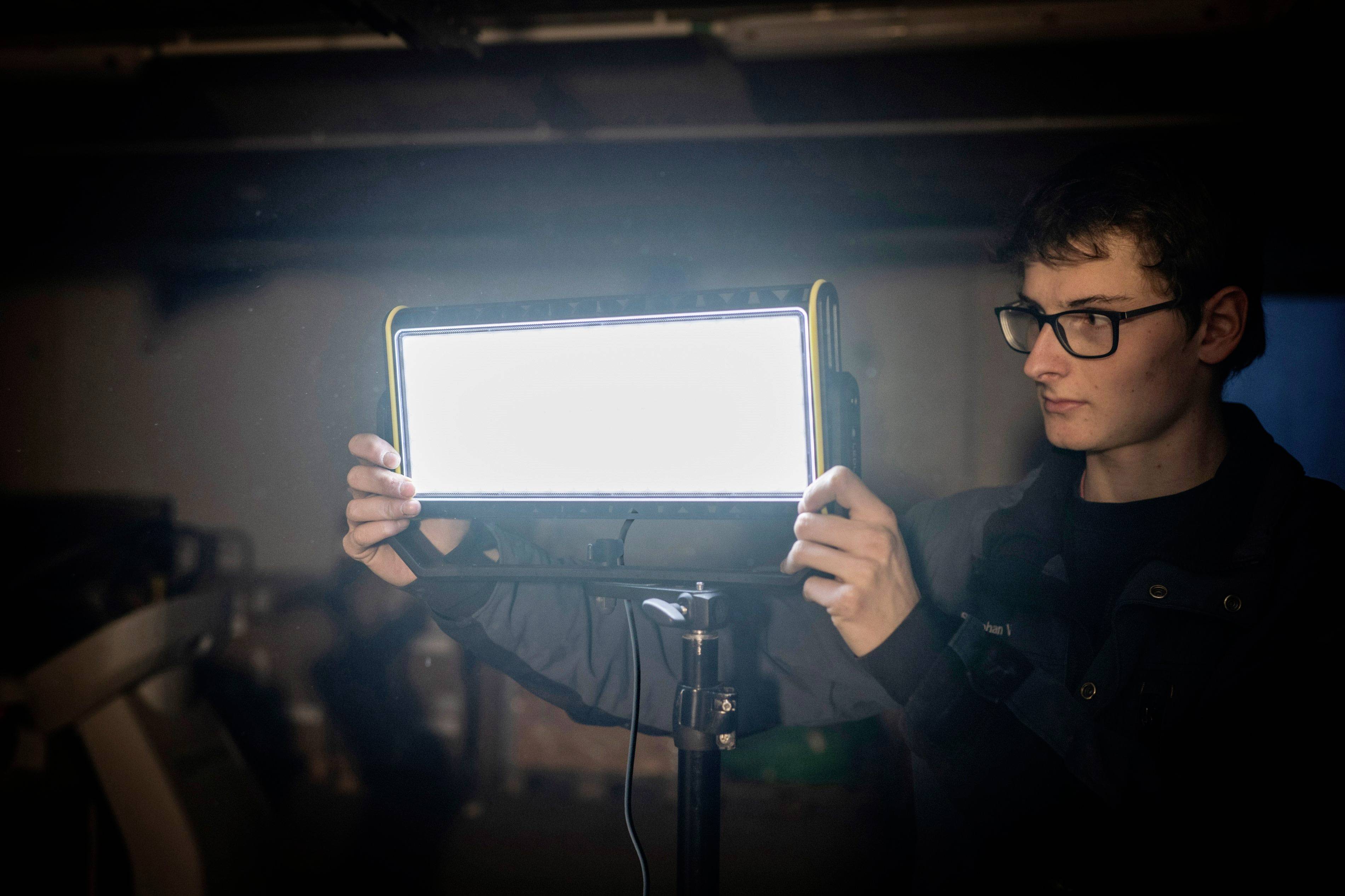 Ledlenser AF12C Work LED Arbeitsleuchte netzbetrieben 850 lm, 4500 lm, 8000 lm